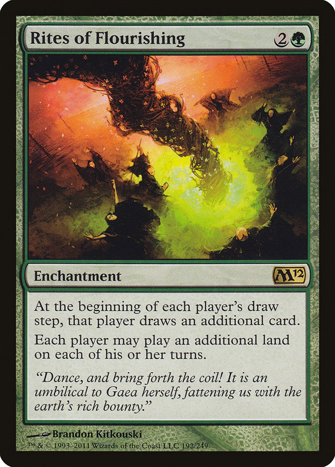 Rites of Flourishing [Magic 2012] | Dumpster Cat Games