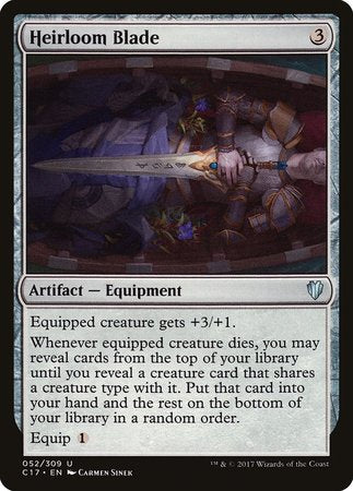 Heirloom Blade [Commander 2017] | Dumpster Cat Games