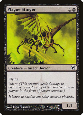 Plague Stinger [Scars of Mirrodin] | Dumpster Cat Games