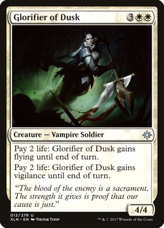 Glorifier of Dusk [Ixalan] | Dumpster Cat Games