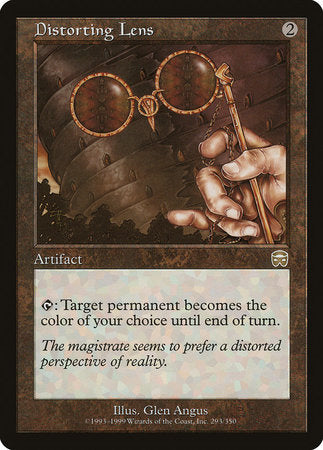 Distorting Lens [Mercadian Masques] | Dumpster Cat Games