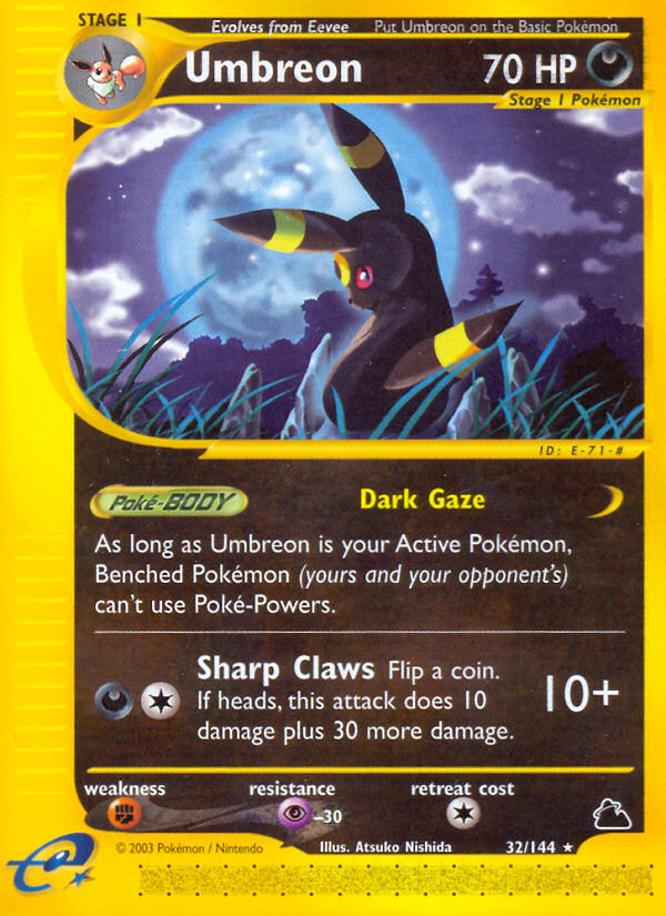 Umbreon (32/144) [Skyridge] | Dumpster Cat Games