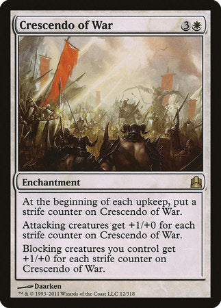 Crescendo of War [Commander 2011] | Dumpster Cat Games