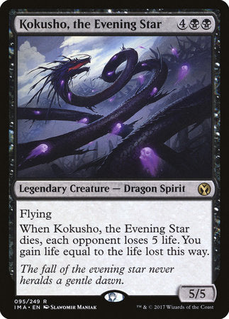 Kokusho, the Evening Star [Iconic Masters] | Dumpster Cat Games