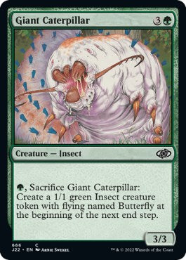 Giant Caterpillar [Jumpstart 2022] | Dumpster Cat Games