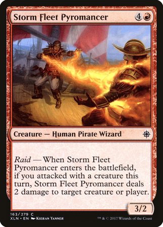 Storm Fleet Pyromancer [Ixalan] | Dumpster Cat Games