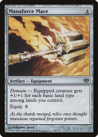 Manaforce Mace [Conflux] | Dumpster Cat Games