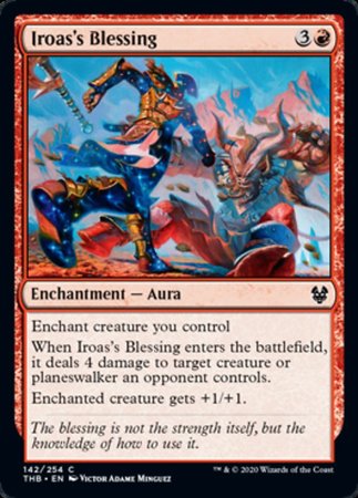 Iroas's Blessing [Theros Beyond Death] | Dumpster Cat Games
