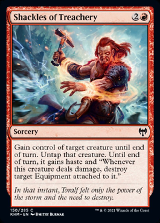 Shackles of Treachery [Kaldheim] | Dumpster Cat Games