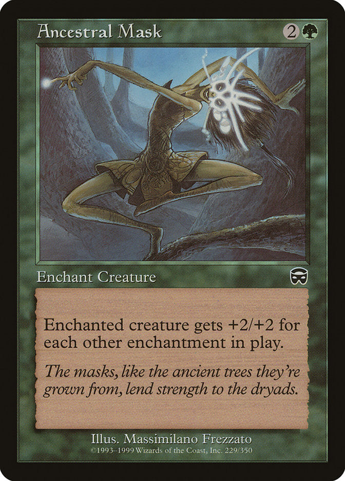 Ancestral Mask [Mercadian Masques] | Dumpster Cat Games