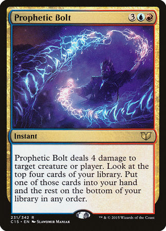 Prophetic Bolt [Commander 2015] | Dumpster Cat Games