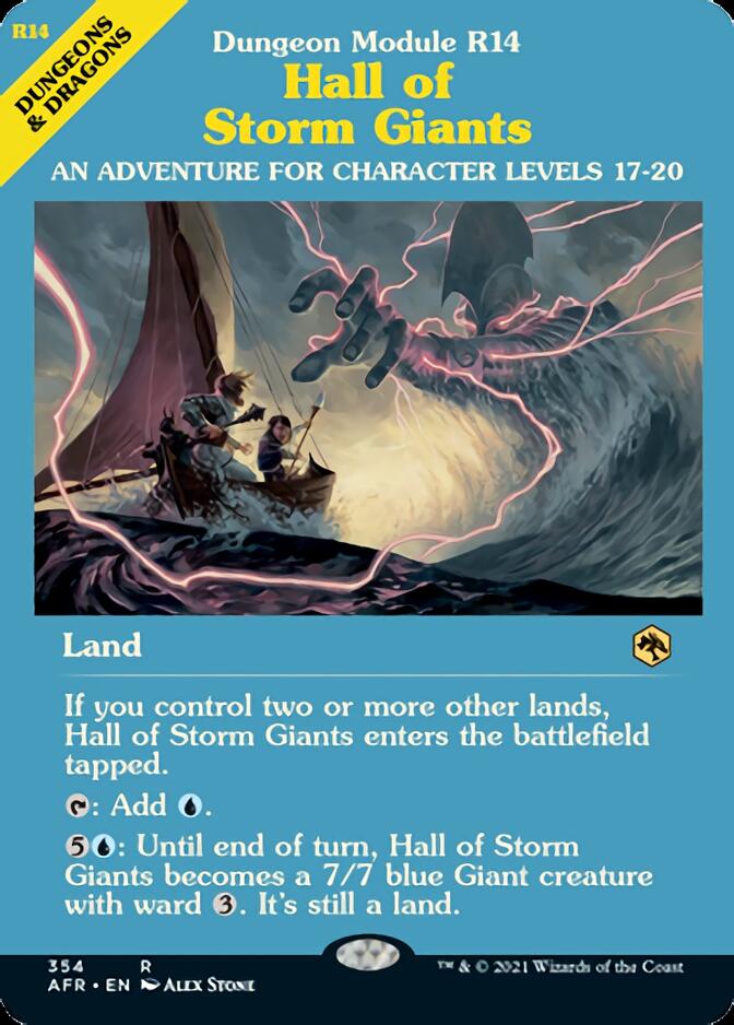 Hall of Storm Giants (Dungeon Module) [Dungeons & Dragons: Adventures in the Forgotten Realms] | Dumpster Cat Games