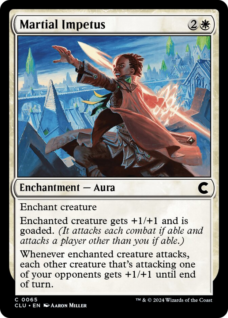 Martial Impetus [Ravnica: Clue Edition] | Dumpster Cat Games