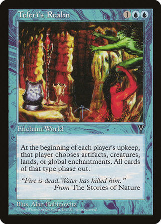 Teferi's Realm [Visions] | Dumpster Cat Games