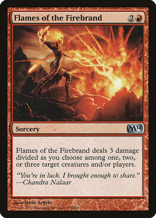 Flames of the Firebrand [Magic 2014] | Dumpster Cat Games