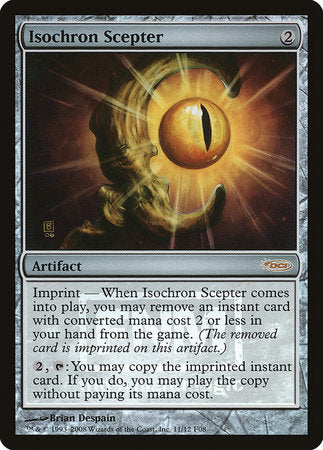 Isochron Scepter [Friday Night Magic 2008] | Dumpster Cat Games