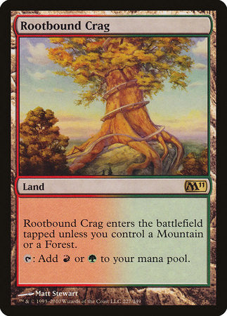 Rootbound Crag [Magic 2011] | Dumpster Cat Games