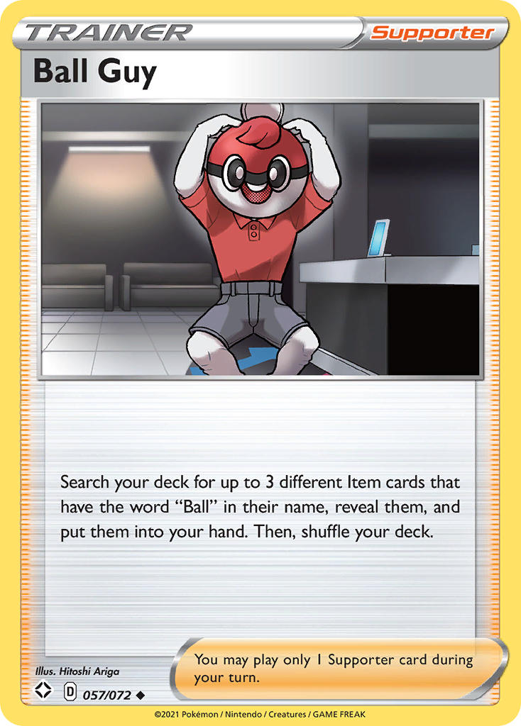 Ball Guy (057/072) [Sword & Shield: Shining Fates] | Dumpster Cat Games