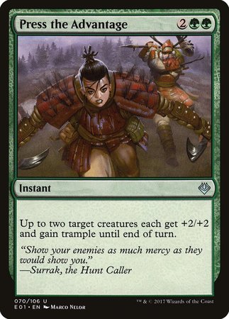 Press the Advantage [Archenemy: Nicol Bolas] | Dumpster Cat Games