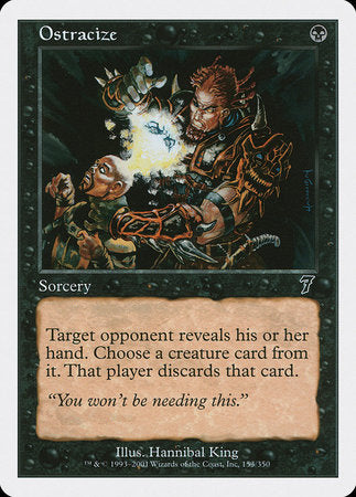 Ostracize [Seventh Edition] | Dumpster Cat Games