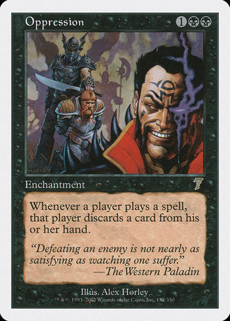 Oppression [Seventh Edition] | Dumpster Cat Games