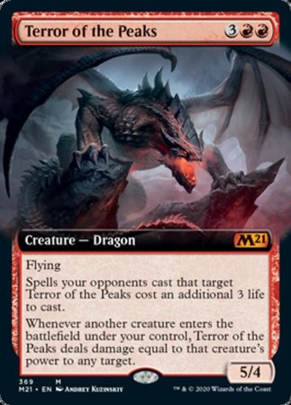 Terror of the Peaks (Extended Art) [Core Set 2021] | Dumpster Cat Games