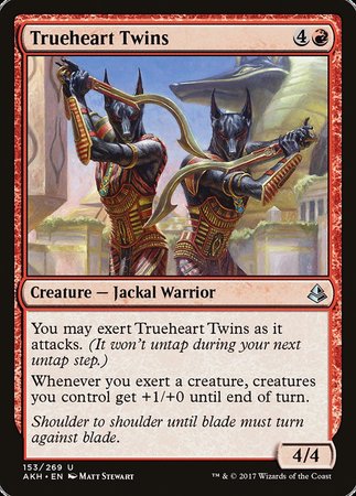 Trueheart Twins [Amonkhet] | Dumpster Cat Games