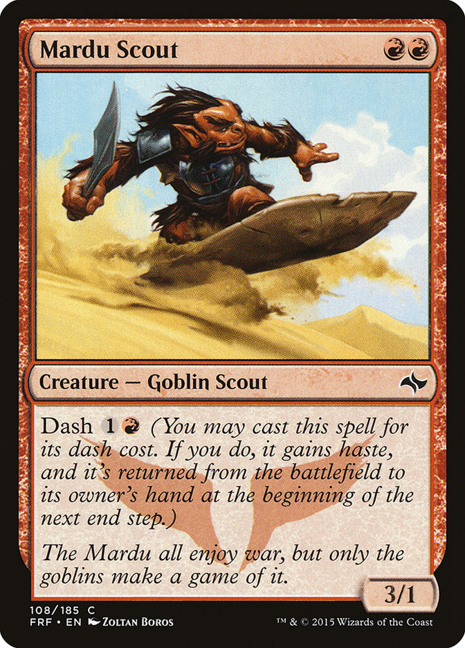 Mardu Scout [Fate Reforged] | Dumpster Cat Games