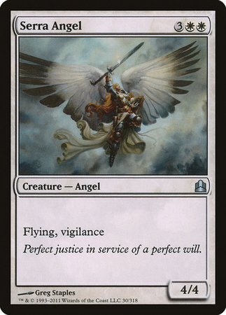 Serra Angel [Commander 2011] | Dumpster Cat Games