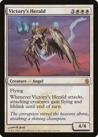 Victory's Herald [Mirrodin Besieged] | Dumpster Cat Games