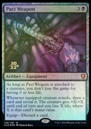 Pact Weapon [Commander Legends: Battle for Baldur's Gate Prerelease Promos] | Dumpster Cat Games