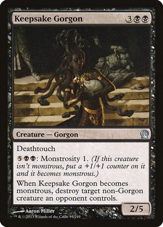 Keepsake Gorgon [Theros] | Dumpster Cat Games