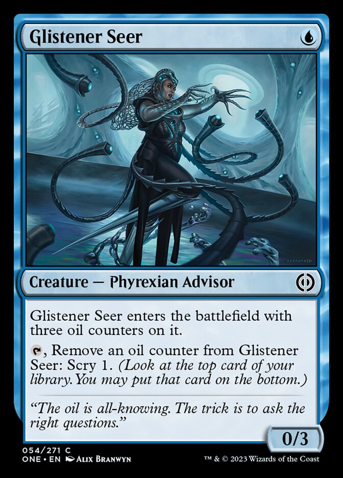 Glistener Seer [Phyrexia: All Will Be One] | Dumpster Cat Games