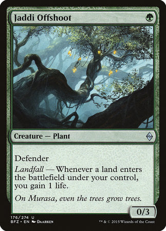 Jaddi Offshoot [Battle for Zendikar] | Dumpster Cat Games