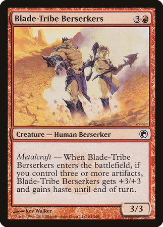 Blade-Tribe Berserkers [Scars of Mirrodin] | Dumpster Cat Games