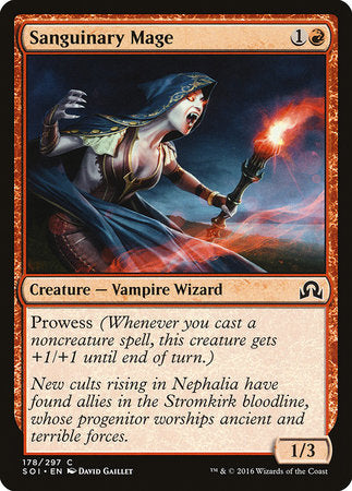 Sanguinary Mage [Shadows over Innistrad] | Dumpster Cat Games