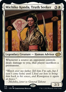 Michiko Konda, Truth Seeker [Jumpstart 2022] | Dumpster Cat Games