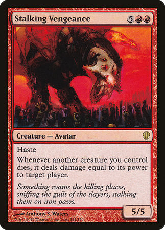 Stalking Vengeance [Commander 2013] | Dumpster Cat Games
