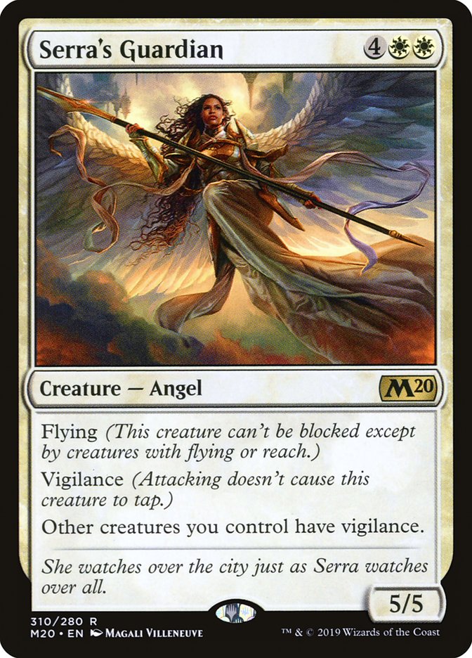Serra's Guardian [Core Set 2020] | Dumpster Cat Games