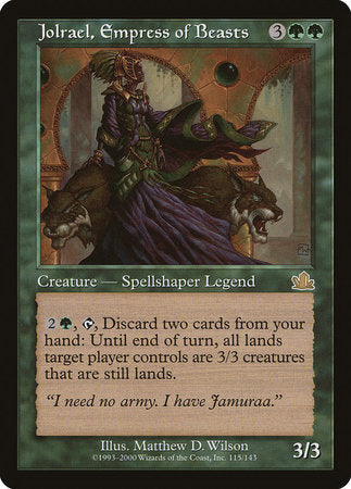 Jolrael, Empress of Beasts [Prophecy] | Dumpster Cat Games