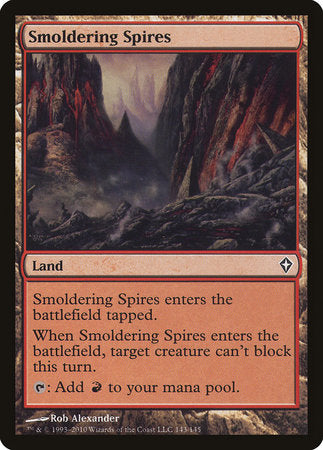 Smoldering Spires [Worldwake] | Dumpster Cat Games