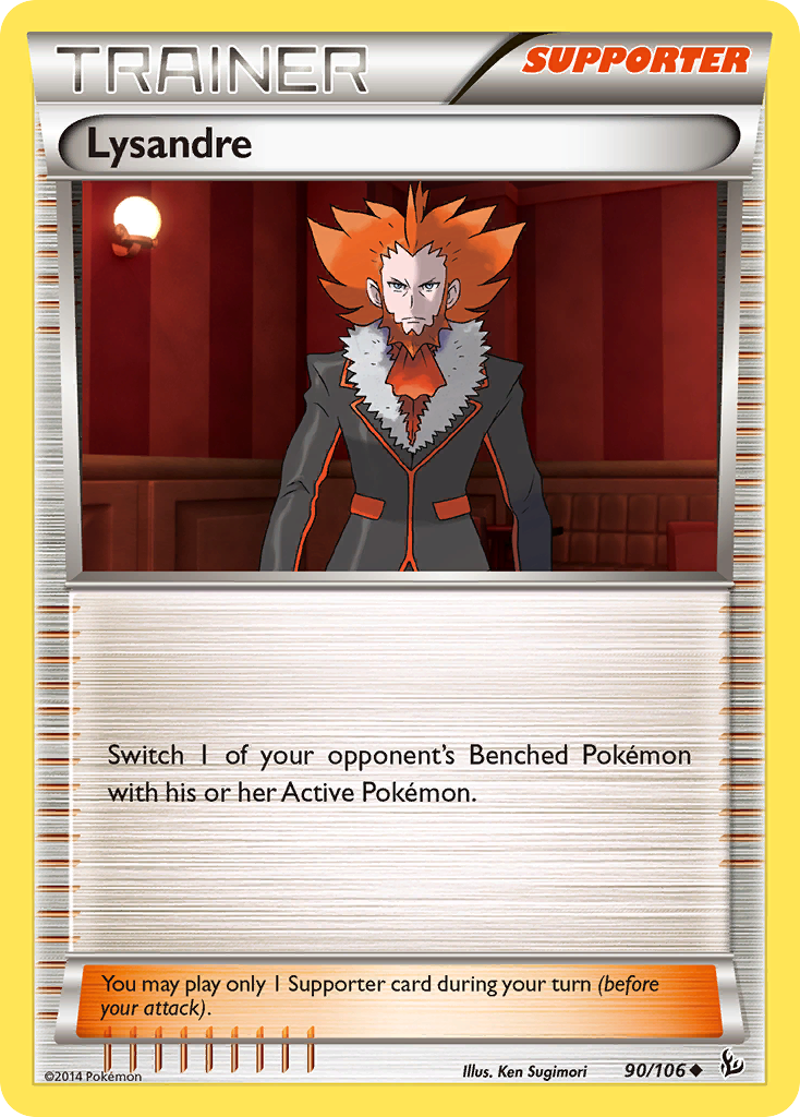 Lysandre (90/106) [XY: Flashfire] | Dumpster Cat Games
