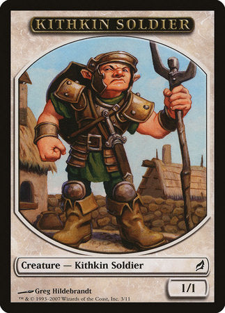 Kithkin Soldier Token [Lorwyn Tokens] | Dumpster Cat Games