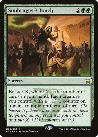 Sunbringer's Touch [Dragons of Tarkir] | Dumpster Cat Games