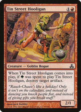 Tin Street Hooligan [Guildpact] | Dumpster Cat Games