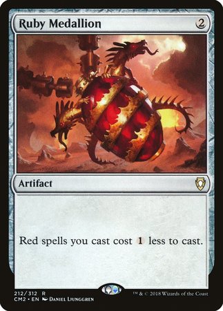 Ruby Medallion [Commander Anthology Volume II] | Dumpster Cat Games