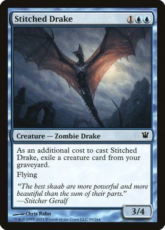 Stitched Drake [Innistrad] | Dumpster Cat Games