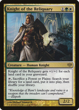 Knight of the Reliquary [Conflux] | Dumpster Cat Games