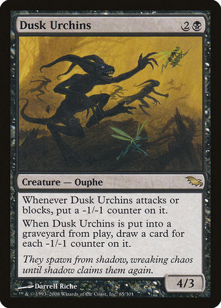 Dusk Urchins [Shadowmoor] | Dumpster Cat Games