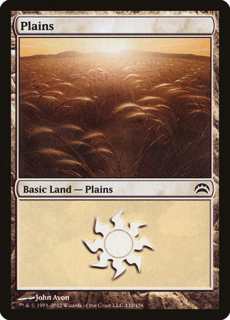 Plains (132) [Planechase 2012] | Dumpster Cat Games